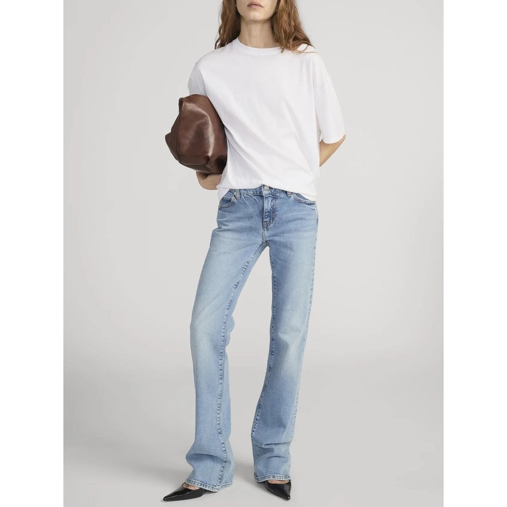 Frame The Rodeo Low Rise Bootcut‎ Jeans Light Indigo Blue Size 25 NWT